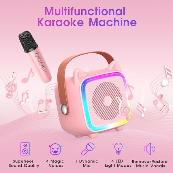 Mini Karaoke  Machine For Kids - Image 2